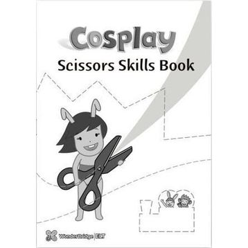 Cosplay Scissors Skills Book - Okul Öncesi Kesme