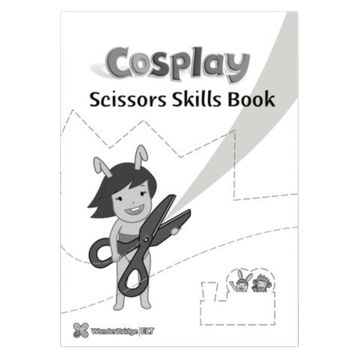 Cosplay Scissors Skills Book - Okul Öncesi Kesme
