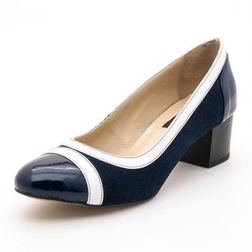 Costo Shoes 15110 Lacivert Büyük Numara Kadın Ayakkabı