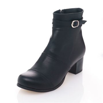 Costo Shoes 17001 Siyah Vizon Kadın Günlük Ayakkabı