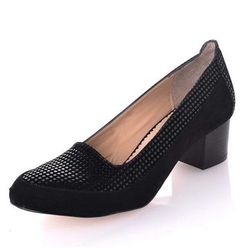Costo Shoes 190214 Siyah Büyük Numara Kadın Ayakkabısı