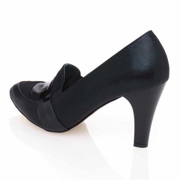 Costo Shoes 190328 Siyah Büyük Numara Kadın Ayakkabı