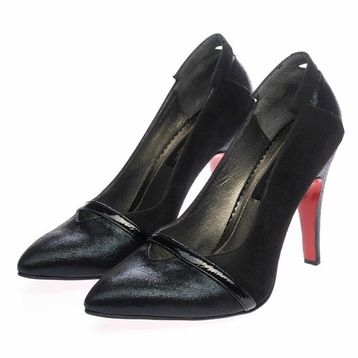 Costo Shoes 190333 Siyah Büyük Numara Kadın Ayakkabı