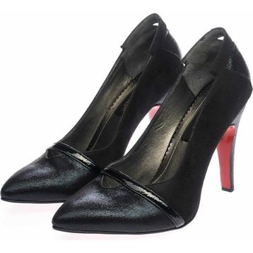 Costo Shoes 190333 Siyah Büyük Numara Kadın Ayakkabı