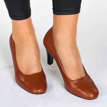 Costo Shoes 1923-138065 1923 Kızıl Büyük Numara Kadın Ayakkabısı