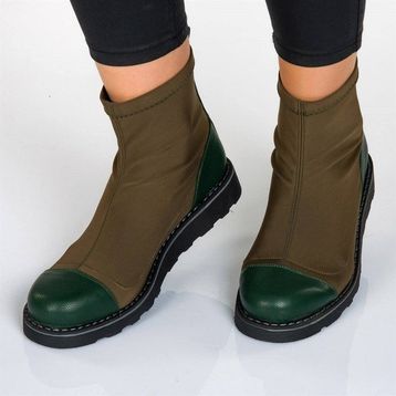Costo Shoes 19273 Haki Kadın Günlük Ayakkabı