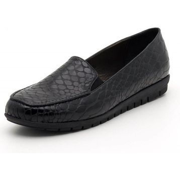 Costo Shoes 200592 Siyah Timsah Baskı Kadın Ayakkabı