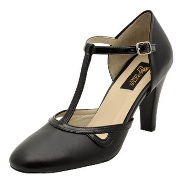 Costo Shoes 2017 Siyah Büyük Numara Kadın Ayakkabısı