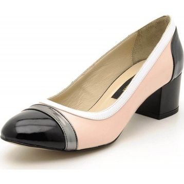 Costo Shoes 5673 Siyah Rugan Kadın Topuklu Ayakkabı