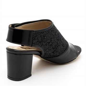 Costo Shoes 72096 Siyah Büyük Numara Bayan Ayakkabısı
