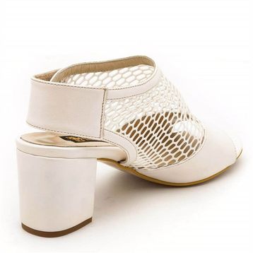 Costo Shoes 72098 Sedef Büyük Numara Bayan Ayakkabısı