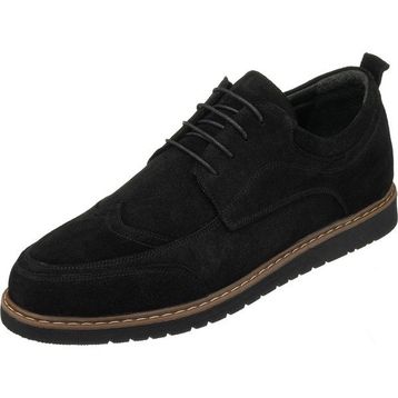 Costo Shoes AB1386 Siyah Süet Çift Katlı Termo Taban Erkek Spor Ayakkabı