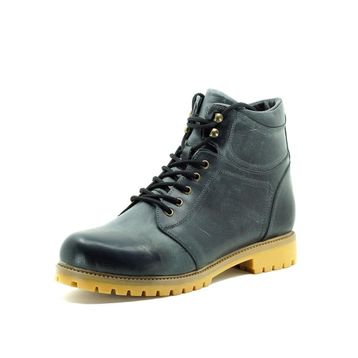 Costo Shoes CYN 2022 Gri Crazy Deri Büyük Numara Erkek Bot
