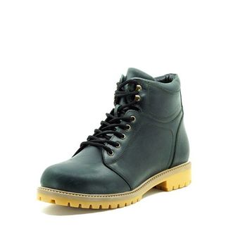 Costo Shoes CYN 2022 Haki Crazy Deri Büyük Numara Erkek Bot