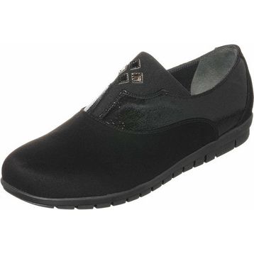 Costo Shoes DRL7033 Siyah Süet Gündelik Rahat Geniş Kalıp 4 Mevsim Büyükl Numara Kadın Ayakkabısı