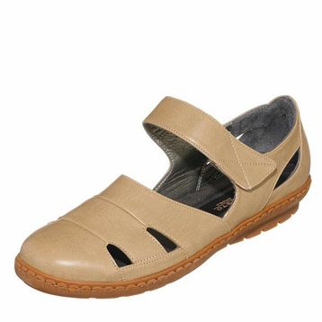 Costo Shoes DRL7063 Vizon Rugan Kauçuk Taban Kadın Günlük Ayakkabı