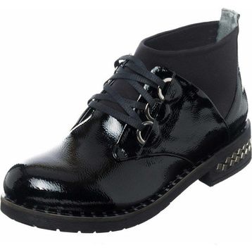 Costo Shoes K406-5 Siyah Rugan Kadın Bot