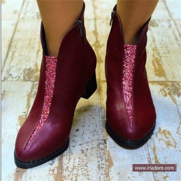 Costo Shoes K541 Bordo Kadın Bot