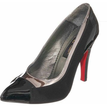 Costo Shoes KDR1020 Siyah Üst Kalite 13 Pont Özel Seri Büyük Numara Kadın Ayakkabısı