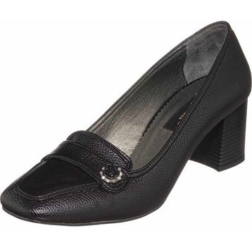 Costo Shoes KDR1258 Siyah Rolax Büyük Numara Rahat Geniş Kalıp Kadın Ayakkabısı