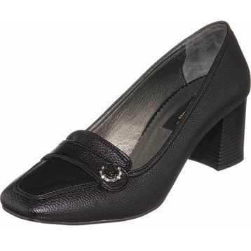 Costo Shoes KDR1258 Siyah Rolax Büyük Numara Rahat Geniş Kalıp Kadın Ayakkabısı
