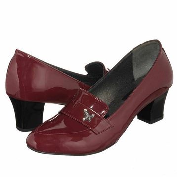 Costo Shoes KDR1266 Bordo Rugan Rahat Geniş Kalıp Özel Seri Büyük Numara Kadın Ayakkabısı