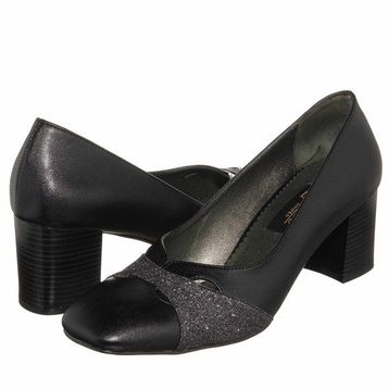 Costo Shoes KDR1413 Siyah Rahat Geniş Kalıp Büyük Numara Kadın Ayakkabısı
