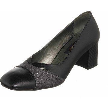 Costo Shoes KDR1413 Siyah Rahat Geniş Kalıp Büyük Numara Kadın Ayakkabısı