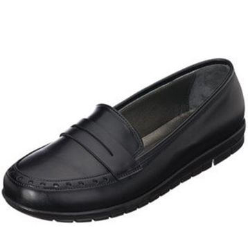Costo Shoes KT1411 41-42-43-44 Siyah Leopar Yumuşak Konfort Zemin Dişleri Sayesinde Zemini Vakumlayan Özel Seri Büyük Numara Kadın Ayakkabı