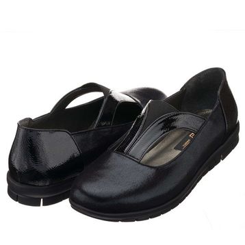 Costo Shoes N19512 Siyah Deri Büyük Numara Kadın Ayakkabı