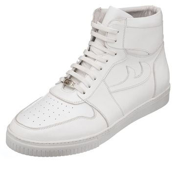 Costo Shoes NK-B Beyaz Deri Büyük Umnara Spor Bot