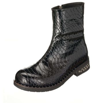 Costo Shoes NR1332 Siyah Croco Kadın Bot
