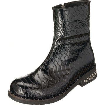 Costo Shoes NR1332 Siyah Croco Kadın Bot