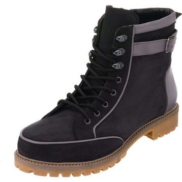 Costo Shoes Su Geçirmez Özel Seri Geniş Kalıp Siyah Nubuk Erkek Bot