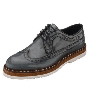 Costo Shoes YKP713 Gri Açma Eva Taban Premıum Serisi Rahat Geniş Kalıp Hafif Özel Seri Erkek Ayakkabı