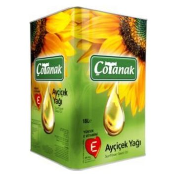 Çotanak 18 lt Ayçiçek Yağı