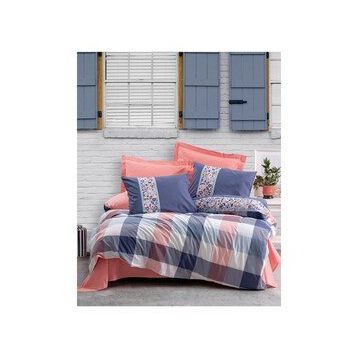 Cotton Box Alaçatı Cielo Mercan Çift Kişilik Nevresim Takım