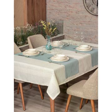 Cotton Box Antique Jasmine Krem 155X220 cm Masa Örtüsü Seti