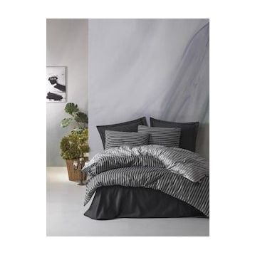 Cotton Box Bambu Antrasit Çift Kişilik Nevresim Takımı