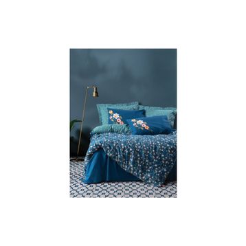 Cotton Box Feminen Freya Lacivert Nevresim Takımı Tek Kişilik