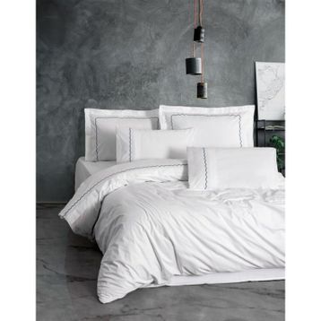 Cotton Box Josina Bej Clasic Pamuk Çift Kişilik Nevresim Takımı