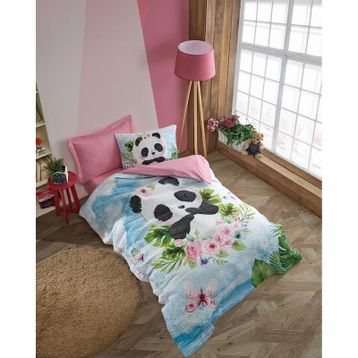 Cotton Box Junior Jodi Pembe Tek Kişilik Nevresim Takımı