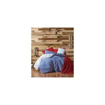 Cotton Box Minimal Pave Bordo Çift Kişilik Nevresim Takımı
