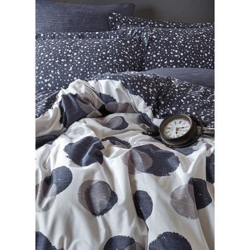 Cotton Box Modern Tek Kişilik Orva Indigo Nevresim Takımı