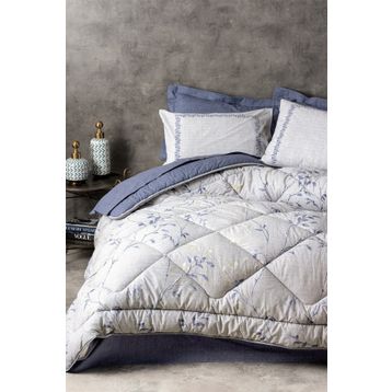 Cotton Box Nitsa Lacivert Çift Kişilik Uyku Seti