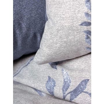 Cotton Box Nitsa Ranforce Çift Kişilik Lacivert Nevresim Takımı