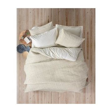 Cotton Box Petite Jot Bej Çift Kişilik Nevresim Takımı