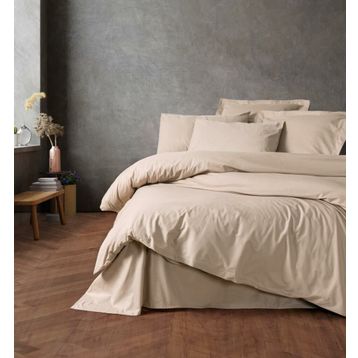 Cotton Box Plain Bej Tek Kişilik Nevresim Takımı