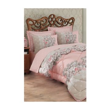 Cotton Box Ranforce Megan Bej Tek Kişilik Uyku Seti
