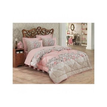 Cotton Box Ranforce Megan Bej Tek Kişilik Uyku Seti